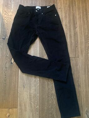 Frame Women’s Black Corduroy Trousers